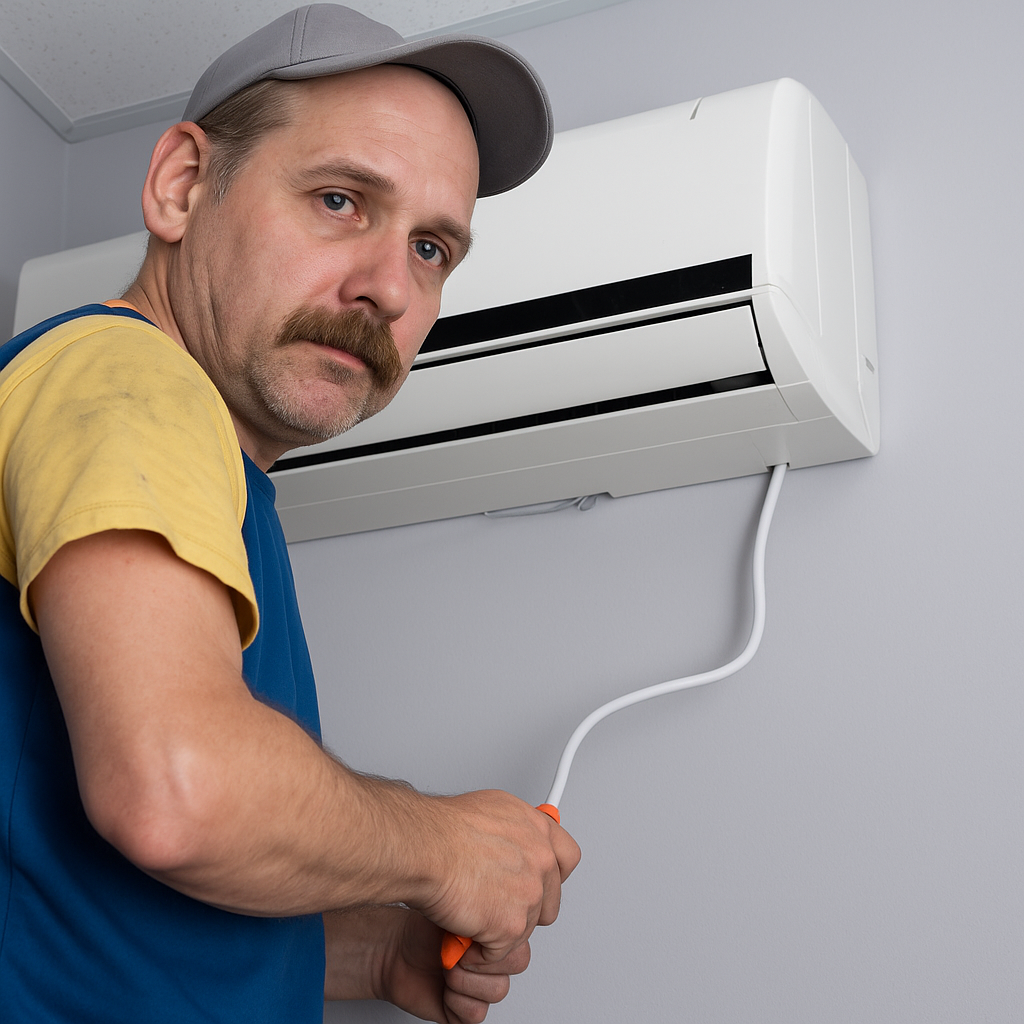 Porträti eines Technikers